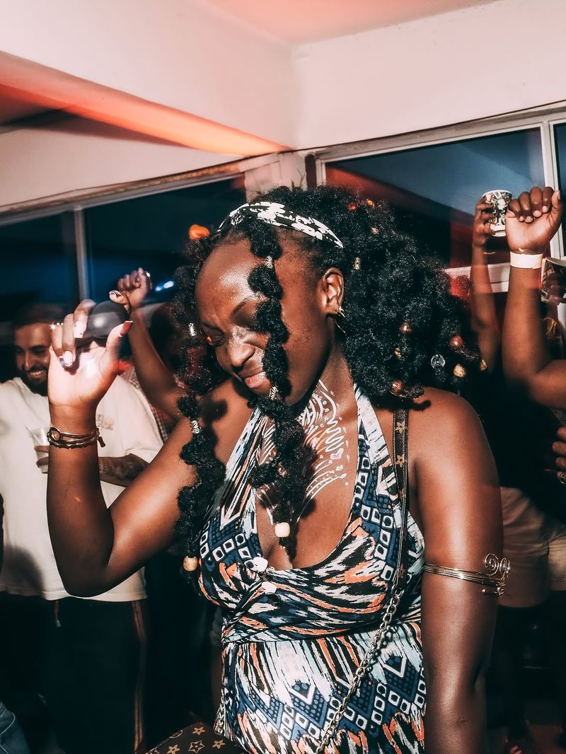 Dancing at a Wild House night