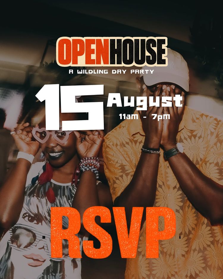 OpenHouse poster, 15 August